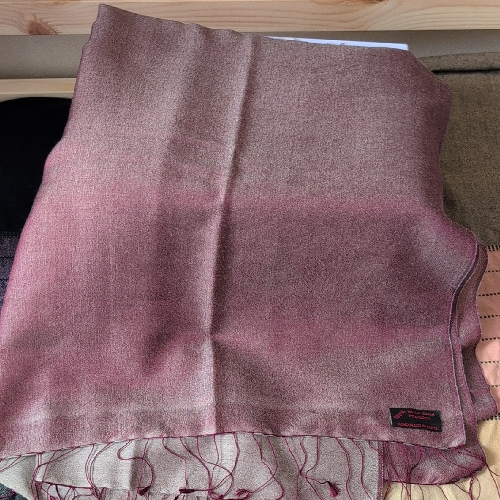 Elegant Pink Scarf
